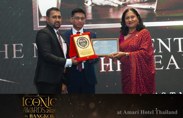 The Most Talented CEO of the Year – 2026” at ICONIC Awards, Bangkok