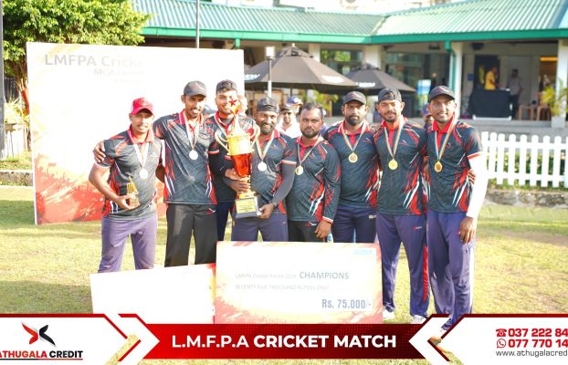 CROWNED CHAMPIONS AT THE LMFPA CRICKET FIESTA 2026!